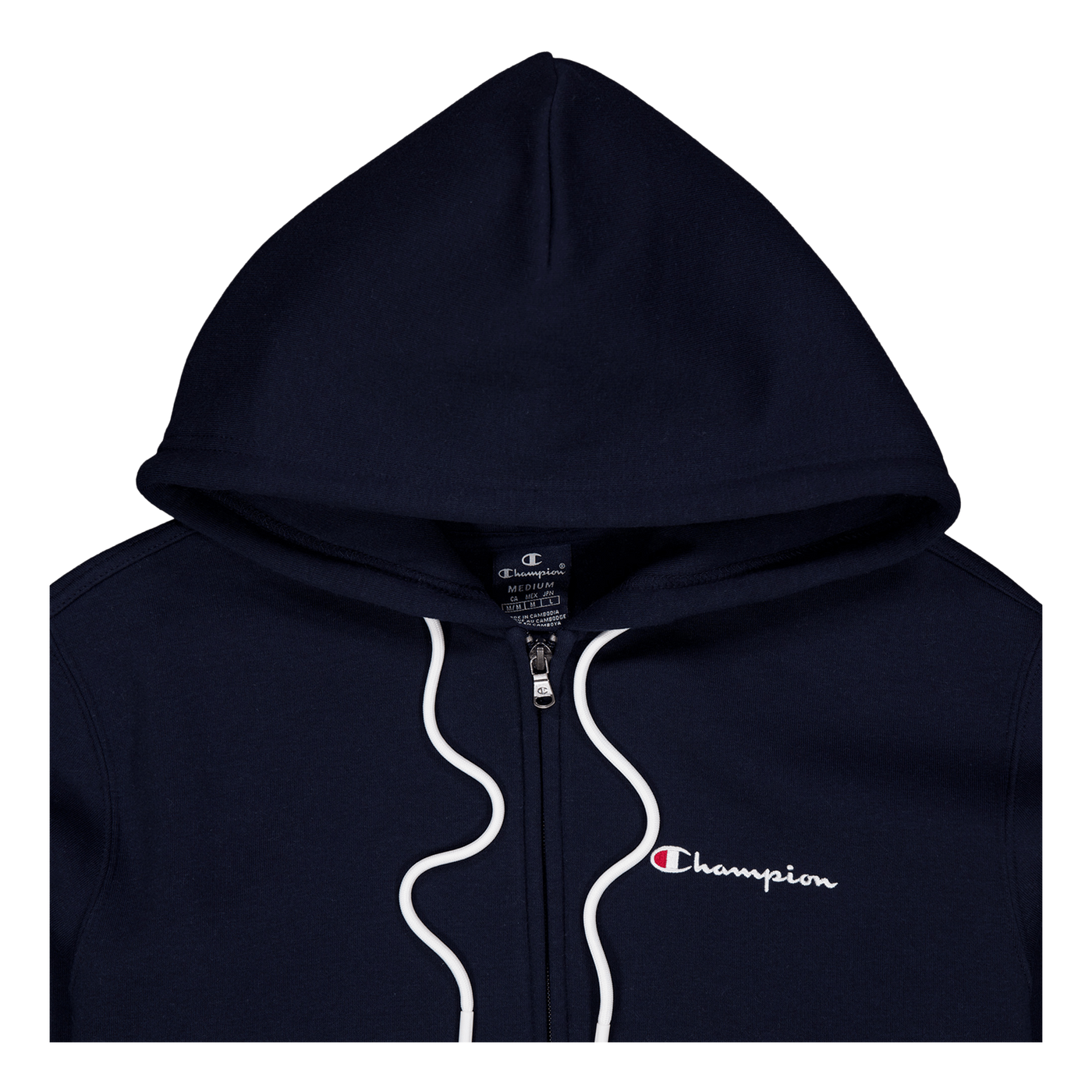 Hooded Full Zip Sweatshirt Sky Captain