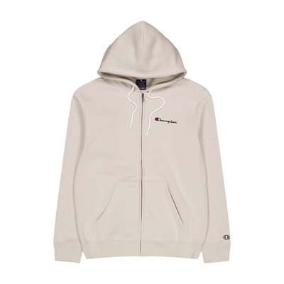 Hooded Full Zip Sweatshirt Silver Lining