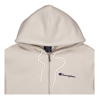 Hooded Full Zip Sweatshirt Silver Lining