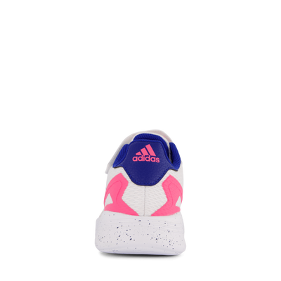 Nebzed Elastic Lace Top Strap Shoes Cloud White / Royal Blue / Lucid Pink