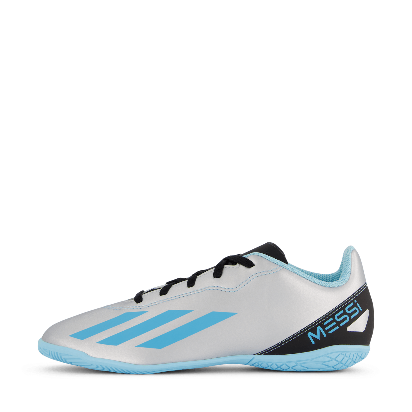 X Crazyfast Messi.4 Indoor Boots Silver Met.