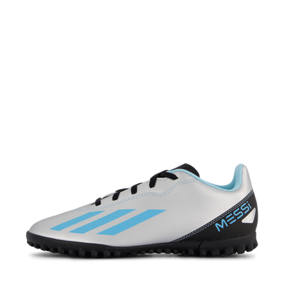 X Crazyfast Messi.4 Turf Boots Silver Met.