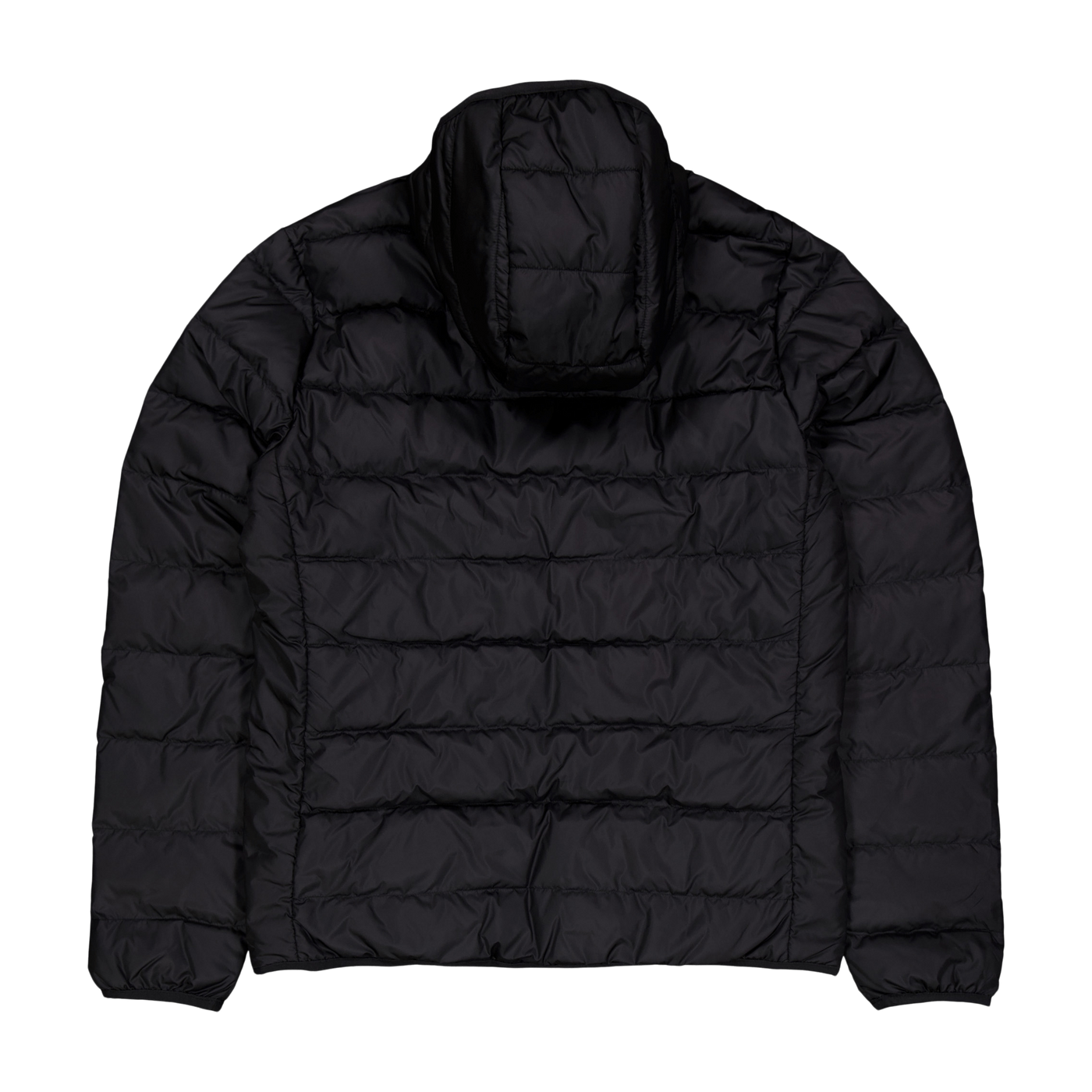 Essentials Light Down Hooded Jacket Black