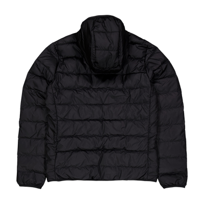 Essentials Light Down Hooded Jacket Black