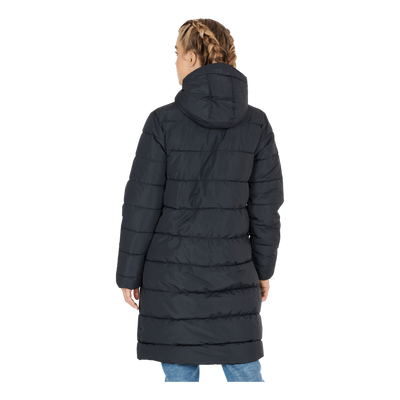 Amaretto W Long Puffer Jacket Black