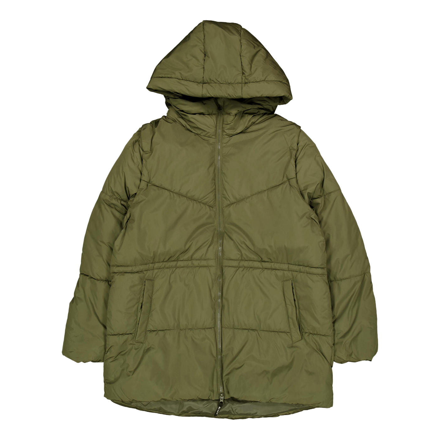 Maya Padded Hybrid Jacket Olive Night