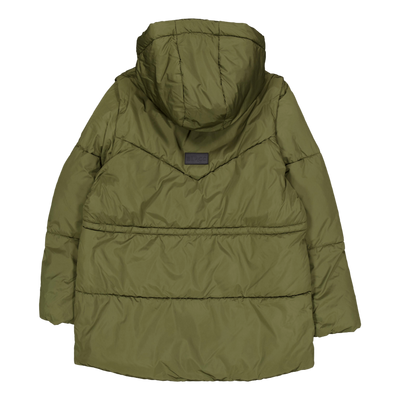 Maya Padded Hybrid Jacket Olive Night