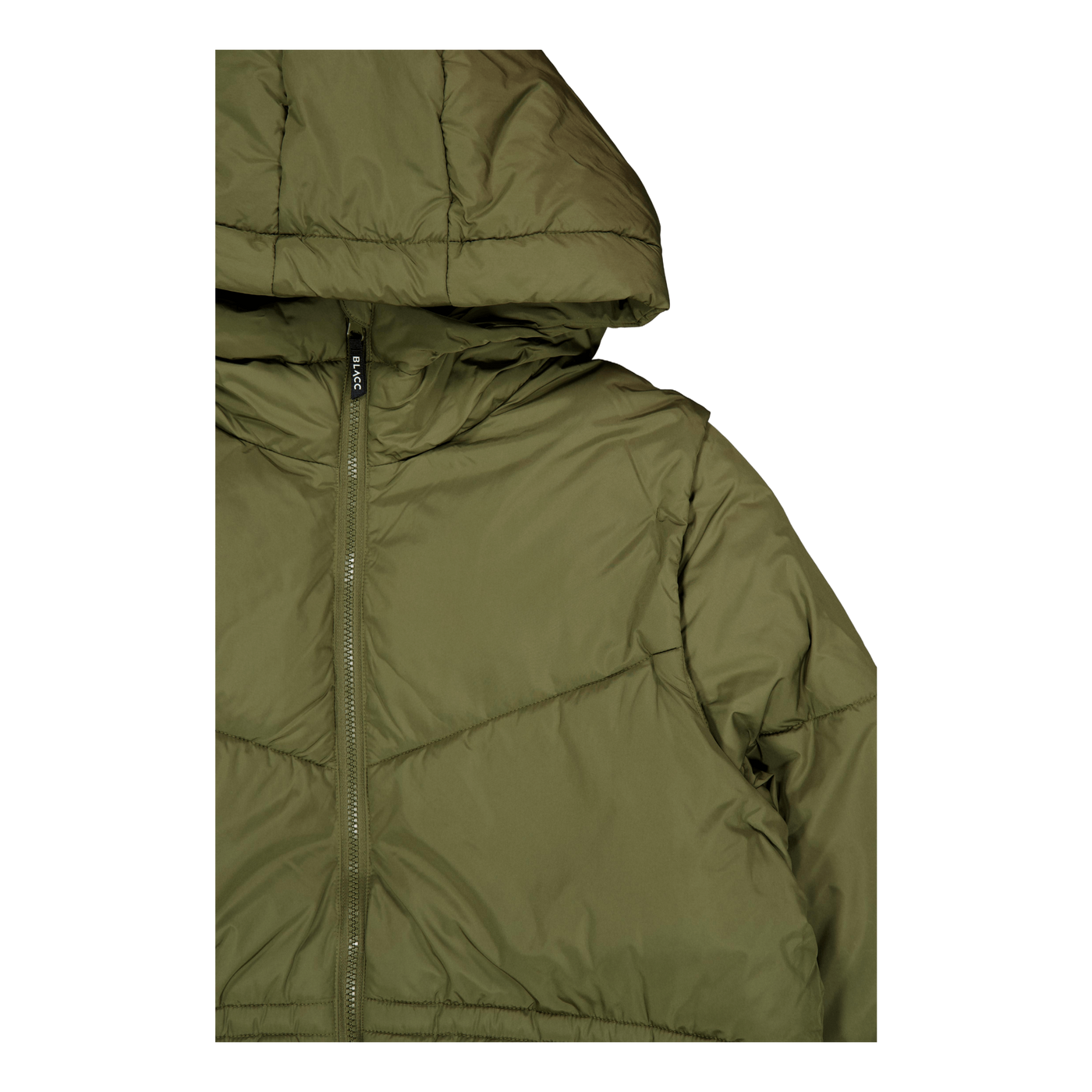 Maya Padded Hybrid Jacket Olive Night