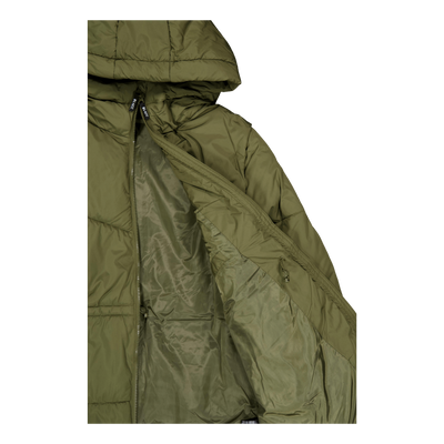 Maya Padded Hybrid Jacket Olive Night