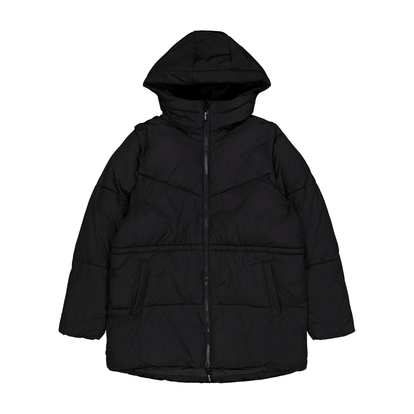 Maya Padded Hybrid Jacket Jet Black