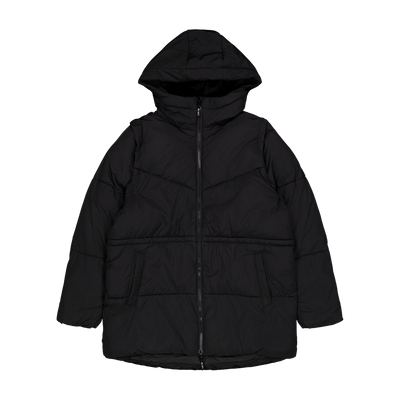 Maya Padded Hybrid Jacket Jet Black