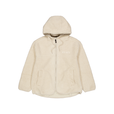 Pile Hood Jacket Oatmeal