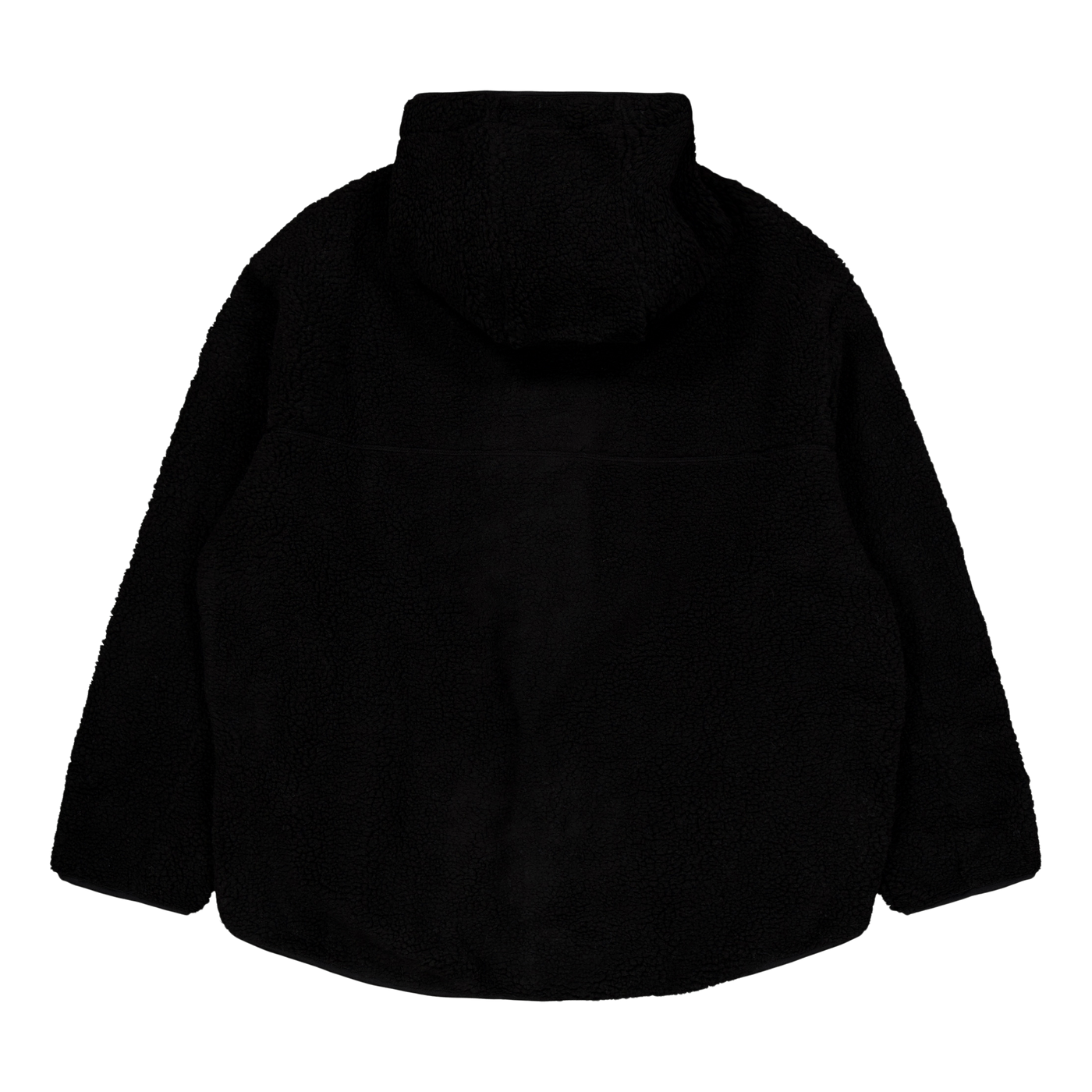 Pile Hood Jacket Jet Black