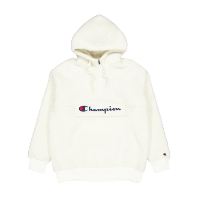 Fleecehoodie White