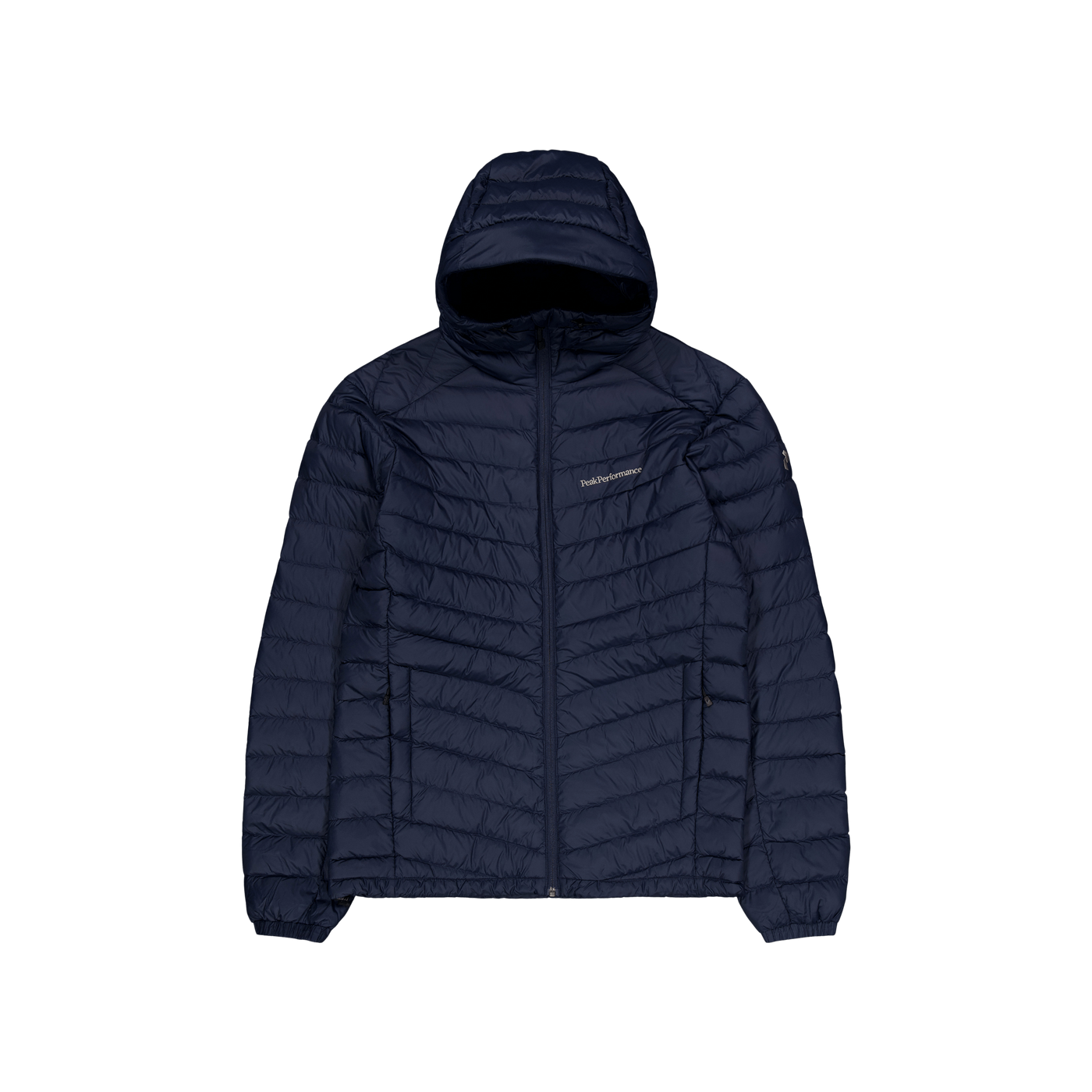 M Frost Down Hood Jacket Blue Shadow