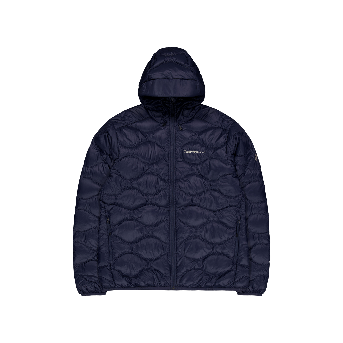 M Helium Down Hood Jacket Blue Shadow