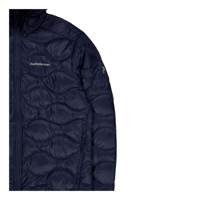 M Helium Down Hood Jacket Blue Shadow