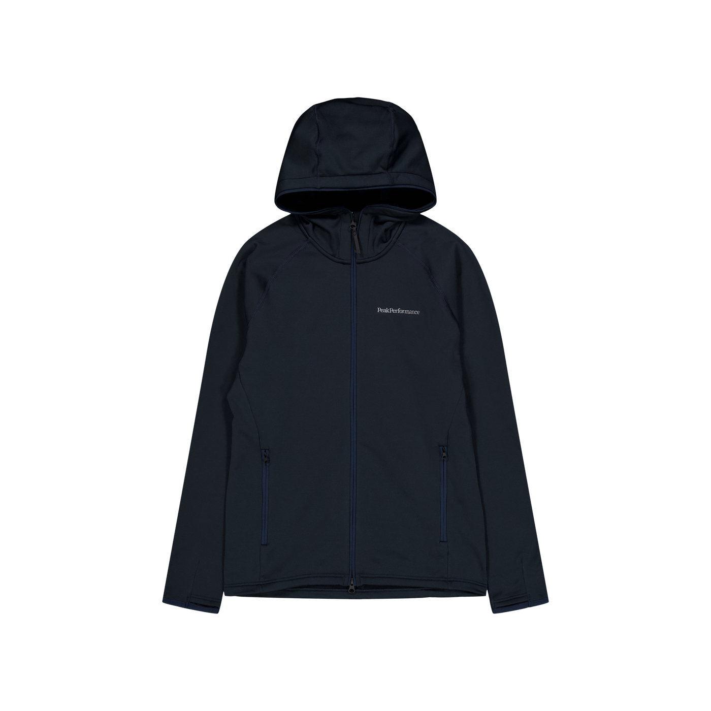 M Chill Light Zip Hood Blue Shadow