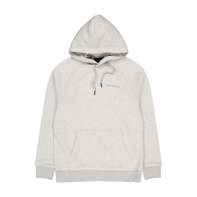 M Original Small Logo Hood Med Grey Melange