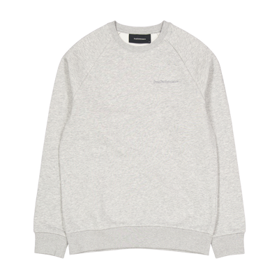 M Original Small Logo Crew Med Grey Melange