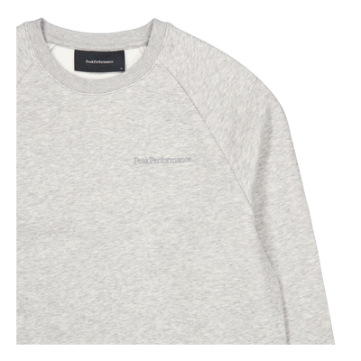 M Original Small Logo Crew Med Grey Melange