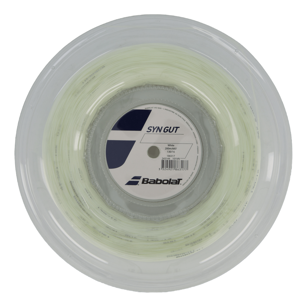 Syn Gut 200m 1 30 White Babolat Runforest