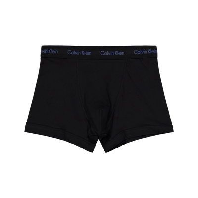 Cotton Stretch Trunk 3pk Black