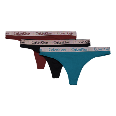 Radiant Cotton Thong 3pk Multi