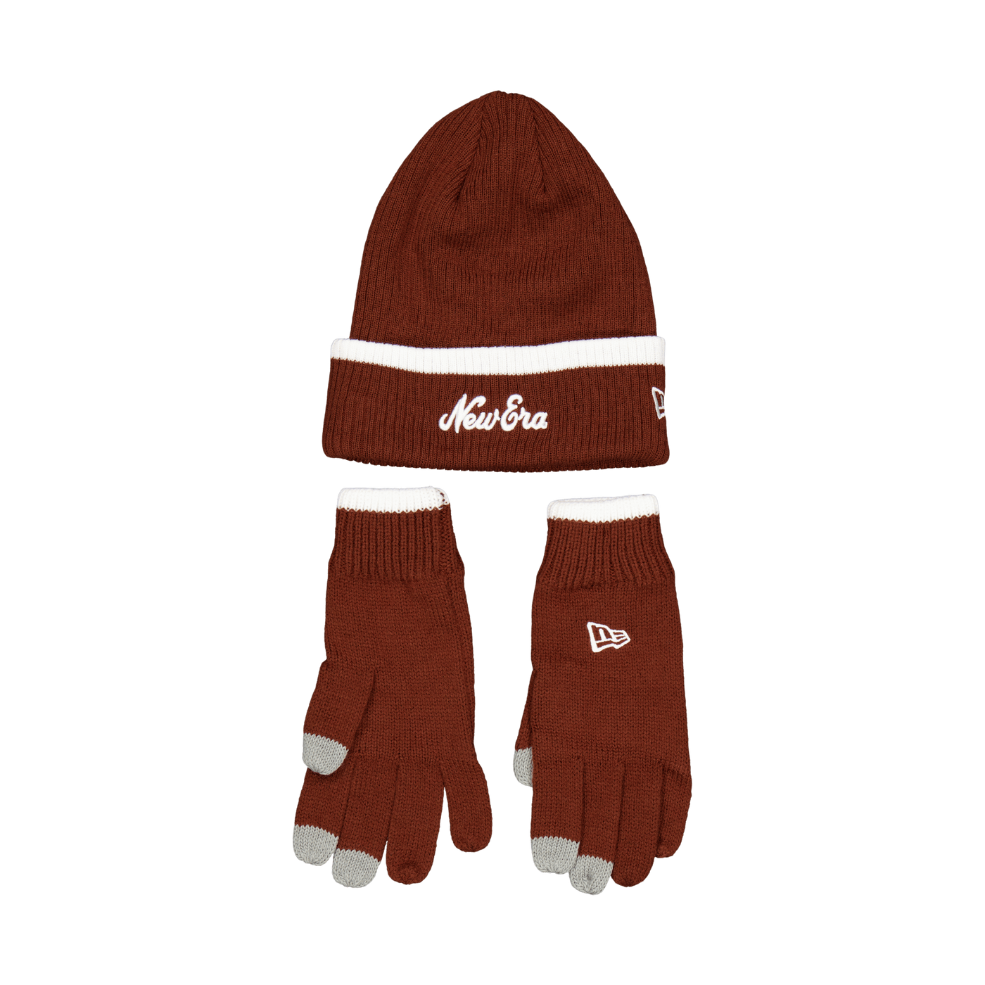 NEW ERA SCRIPT BEANIE GLOVES SET