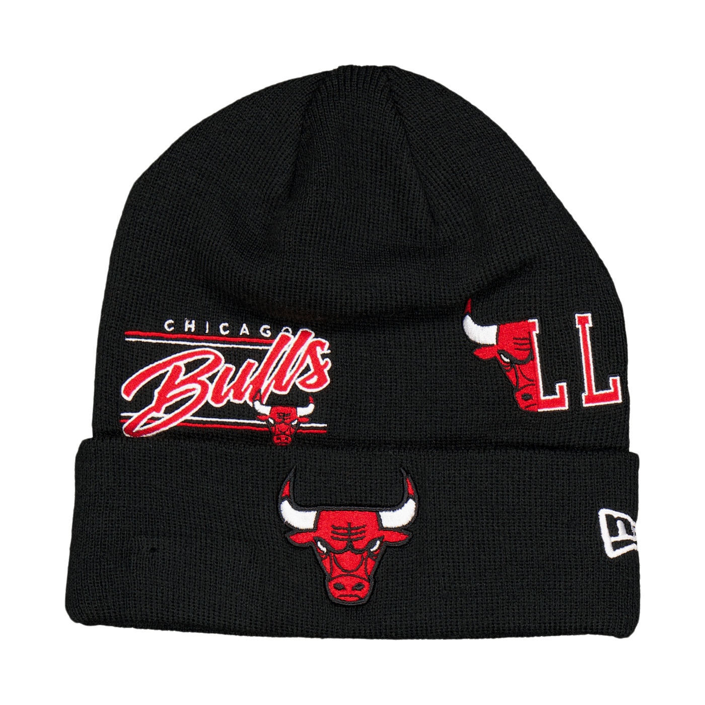 BULLS MULTI PATCH BEANIE