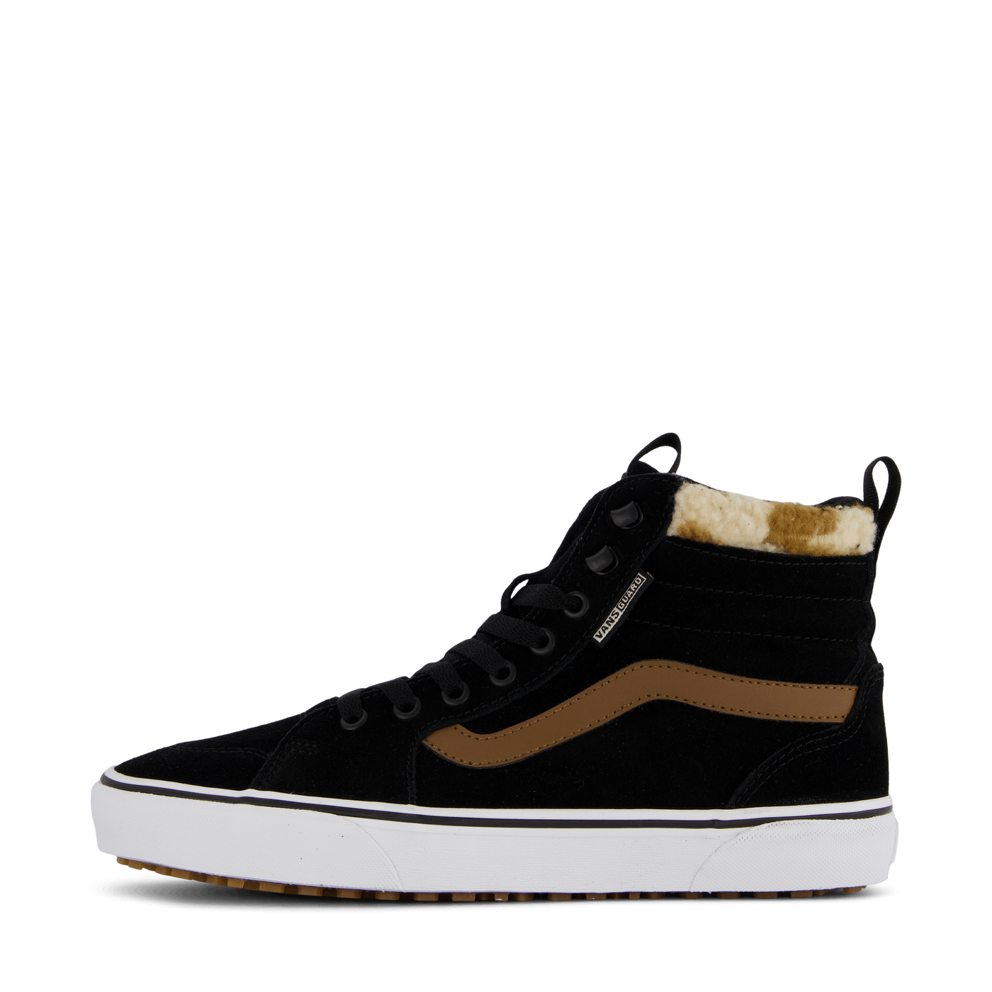 Wm Filmore Hi Vansguard Cozy Animal Black