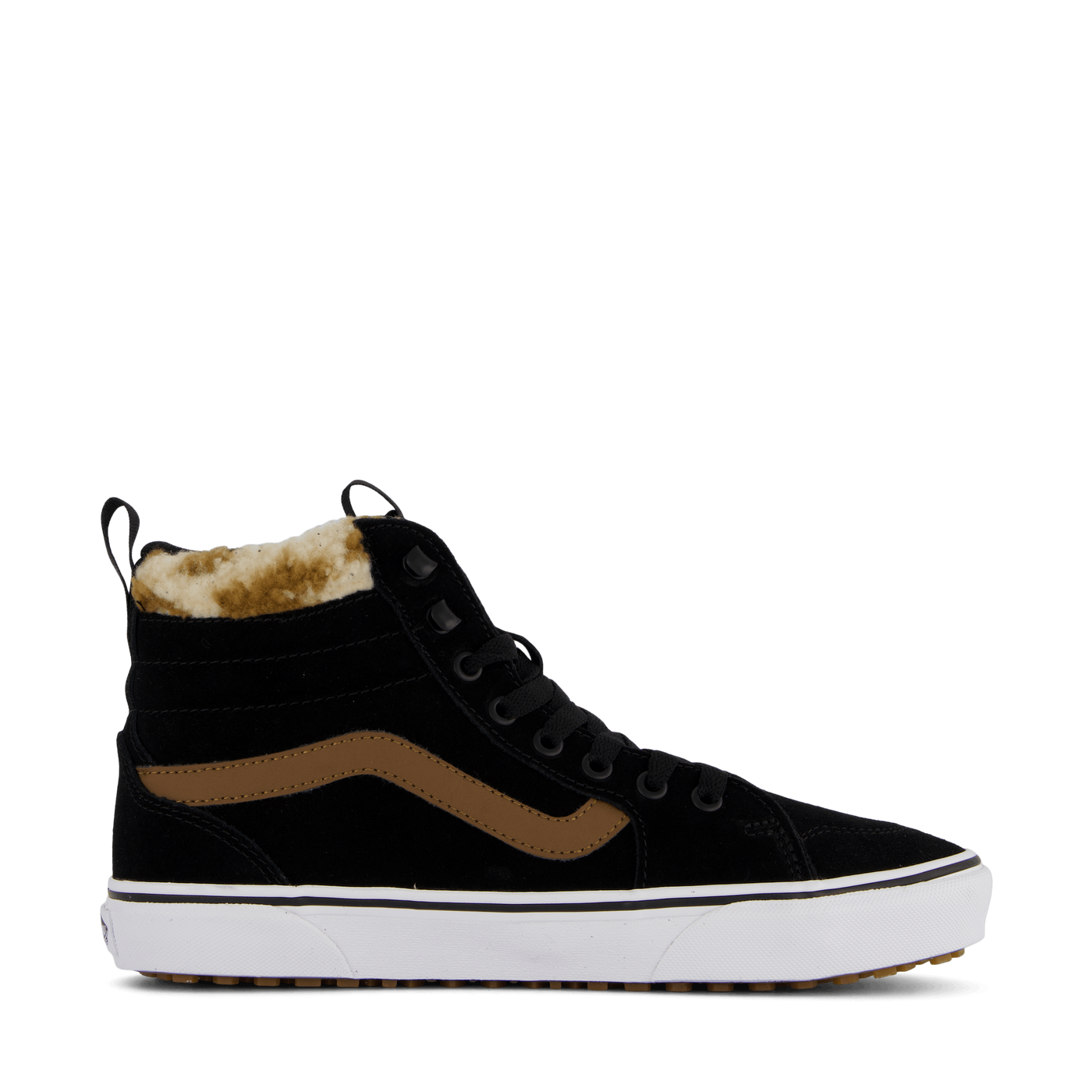 Wm Filmore Hi Vansguard Cozy Animal Black