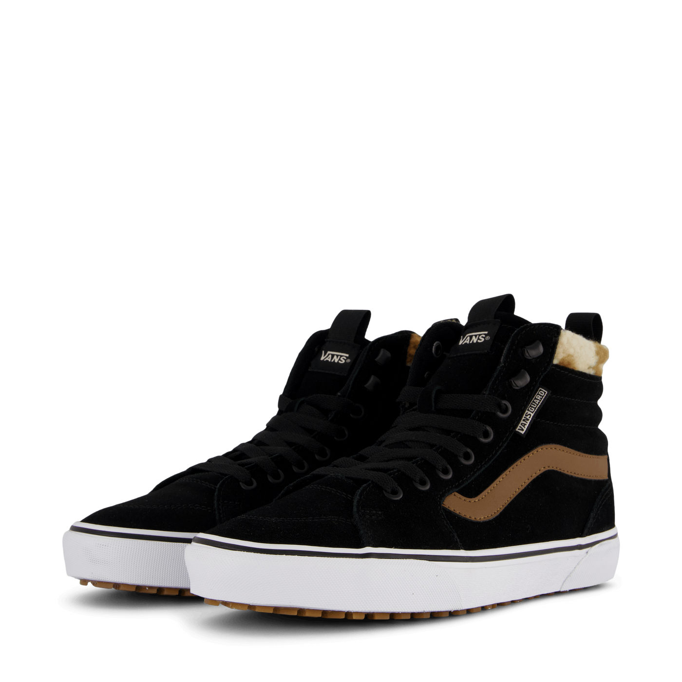 Wm Filmore Hi Vansguard Cozy Animal Black