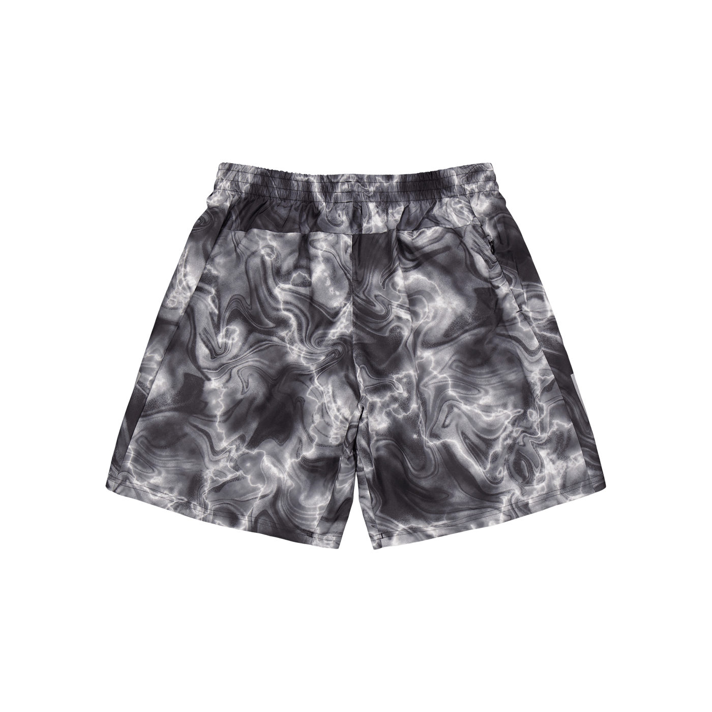 Own the Run Allover Print Shorts White