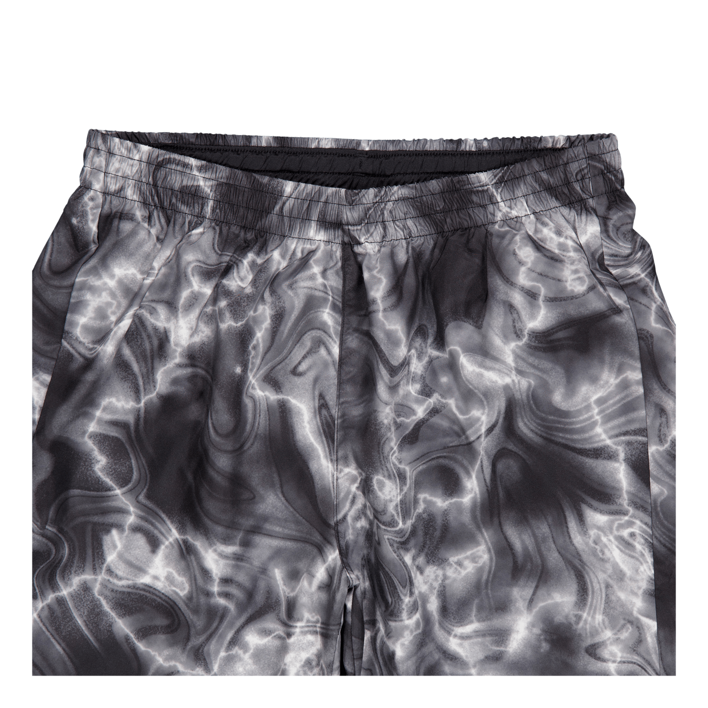 Own the Run Allover Print Shorts White