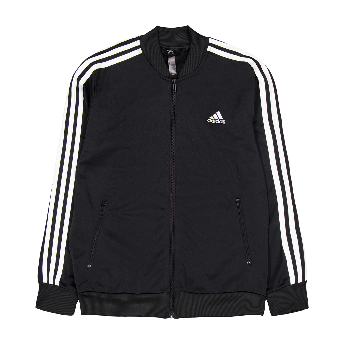 Essentials 3-Stripes Tracksuit Black