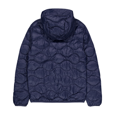 M Helium Down Hood Jacket Blue Shadow