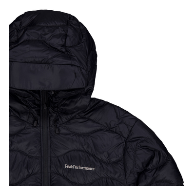 M Helium Down Hood Jacket Black