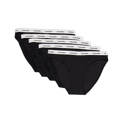 5 Pack Bikini (low-rise) Black/black/black/black/black