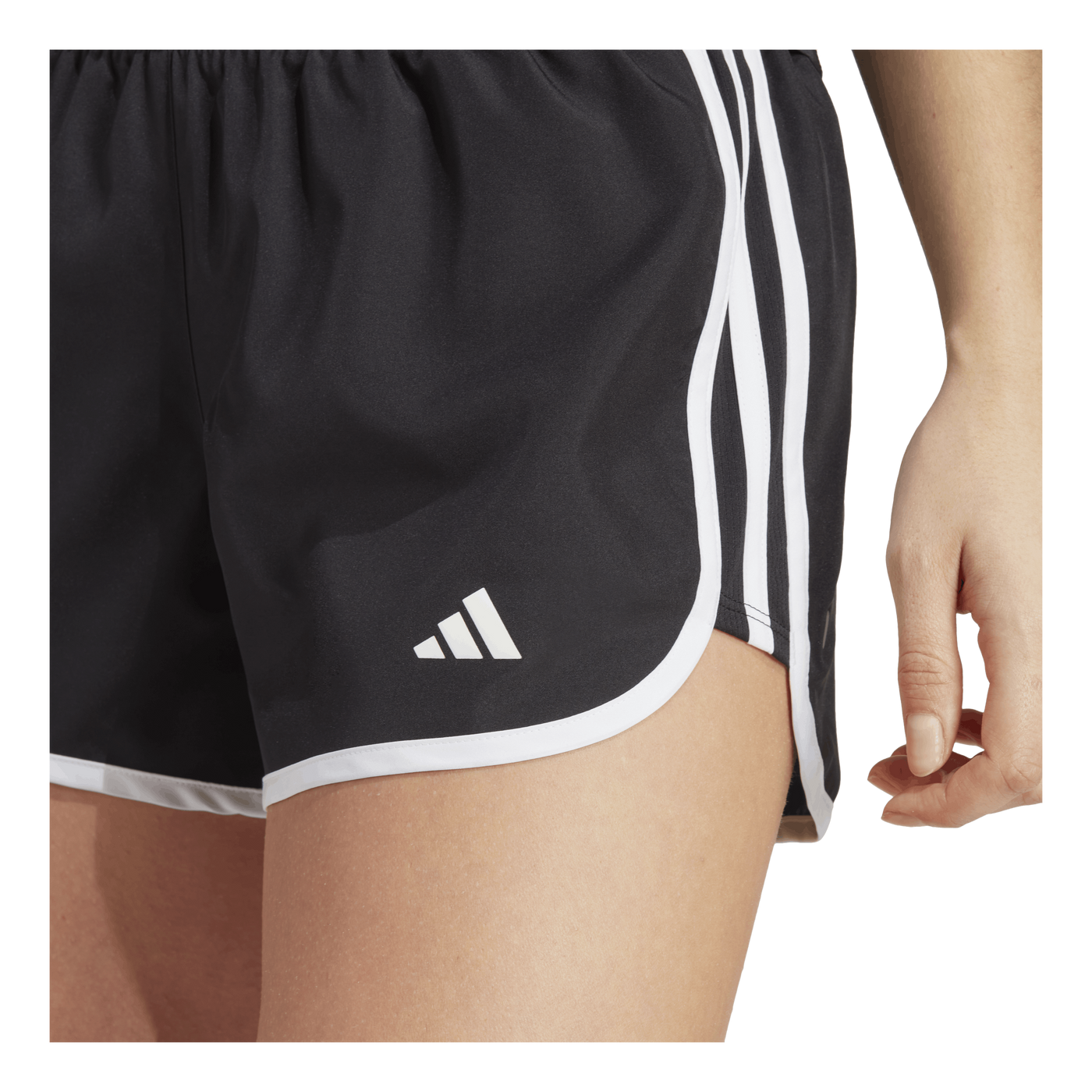 Marathon 20 Running Shorts Black / White