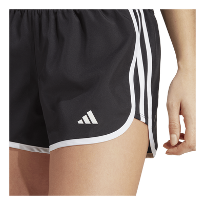 Marathon 20 Running Shorts Black / White