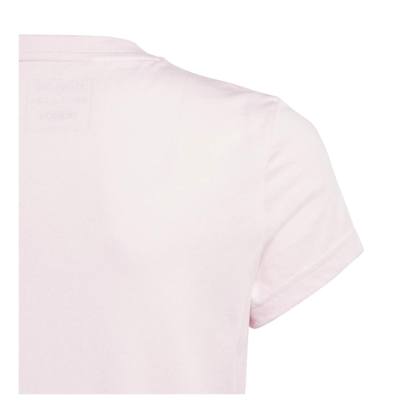 Essentials Big Logo Cotton T-Shirt Clear Pink / White