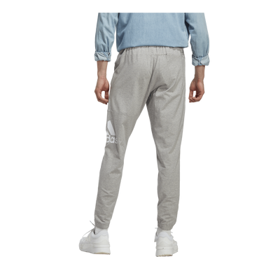 Essentials Single Jersey Tapered Badge of Sport Joggers Grey