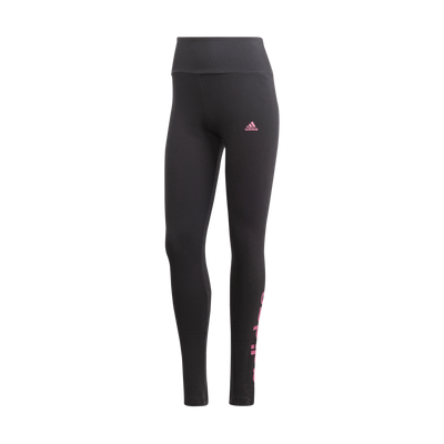 ESSENTIALS HIGH-WAISTED LOGO LEGGINGS Black