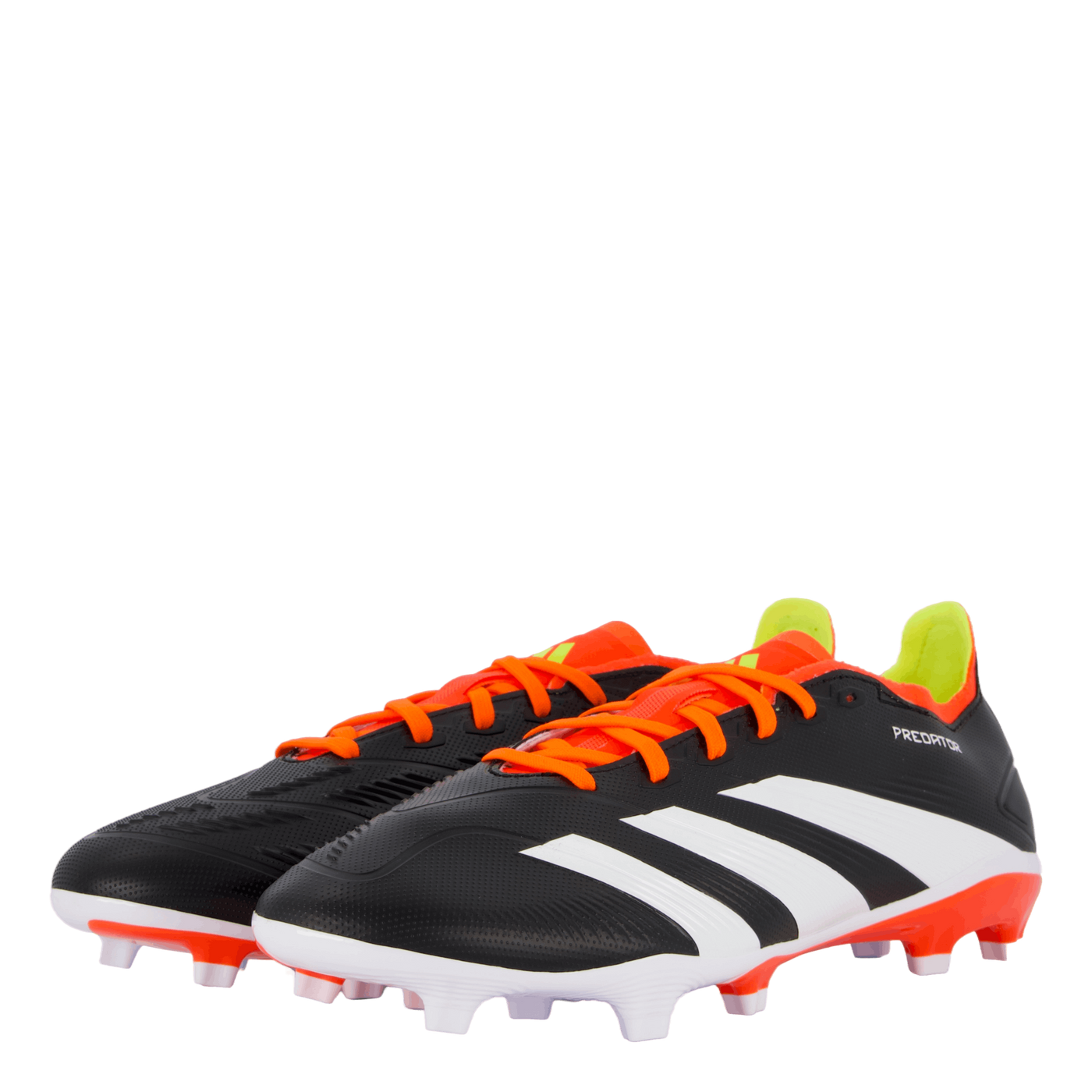 Predator League Firm Ground Football Boots Core Black / Cloud White / Solar Red