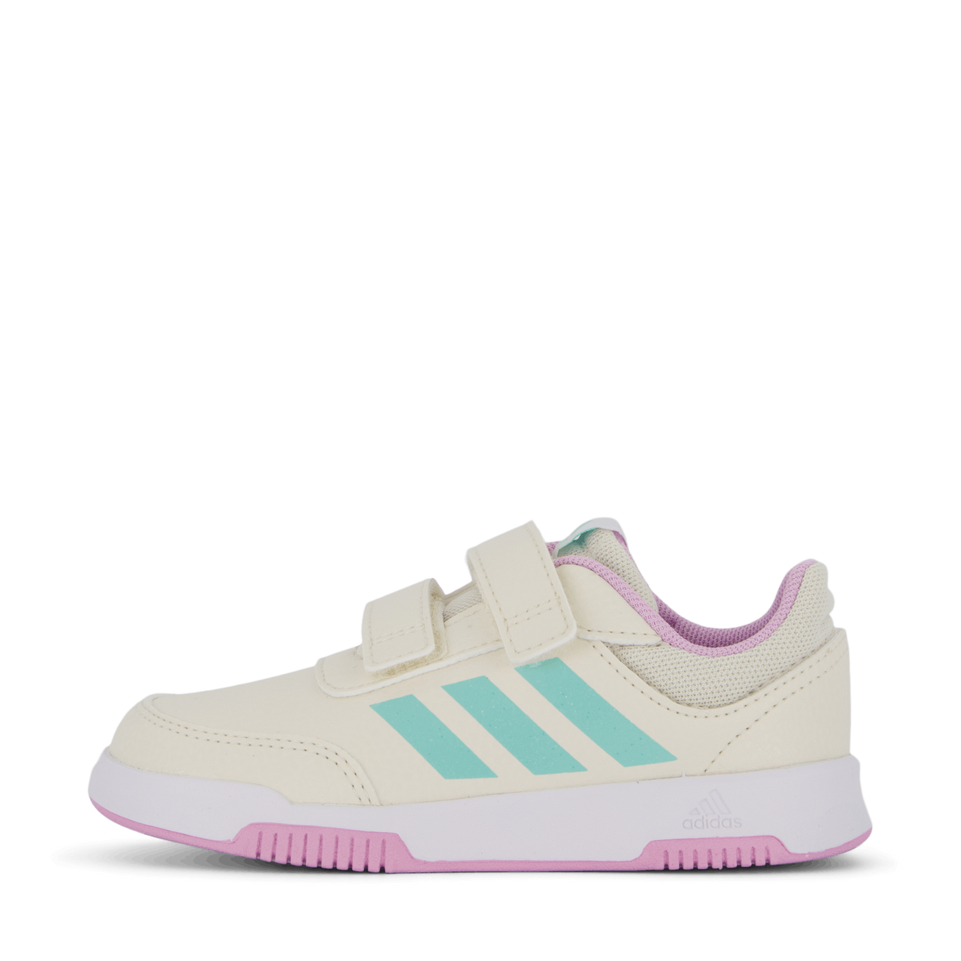 Tensaur Hook and Loop Shoes Chalk White / Semi Flash Aqua / Bliss Lilac