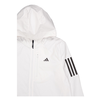 Own The Run Jacket White