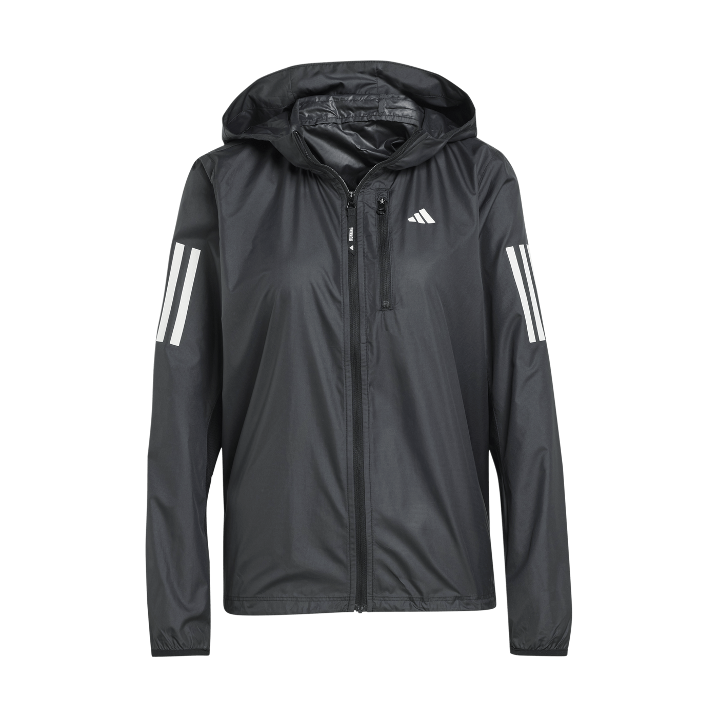 Own The Run Jacket Black