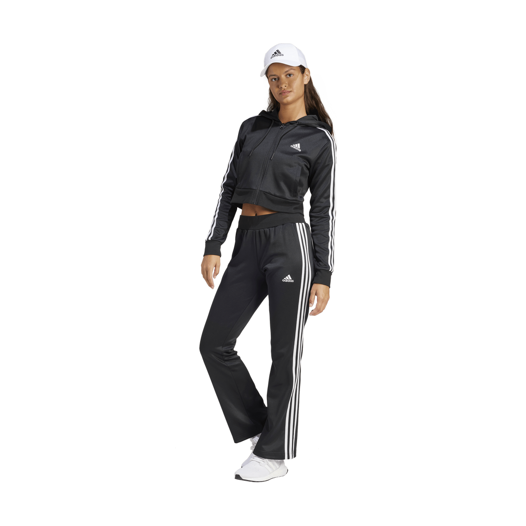 Adidas tracksuits womens black best sale