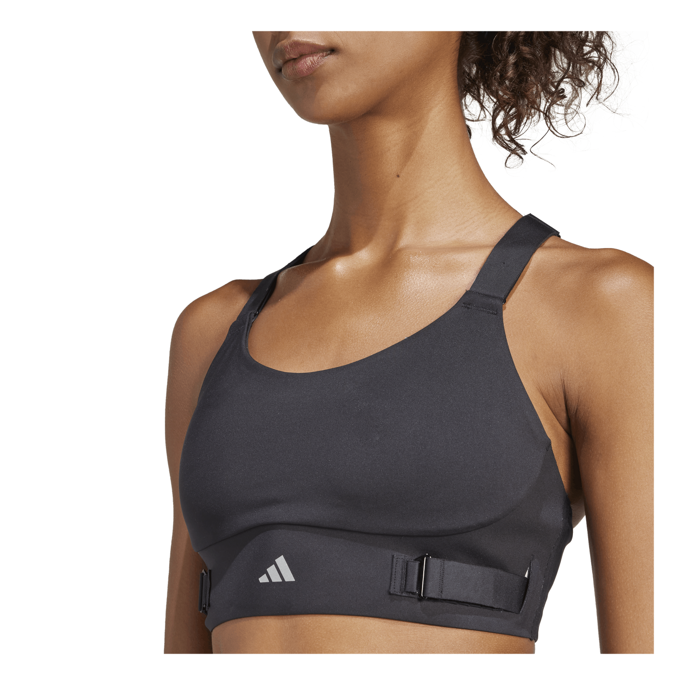 FastImpact Luxe Run High-Support Bra Black